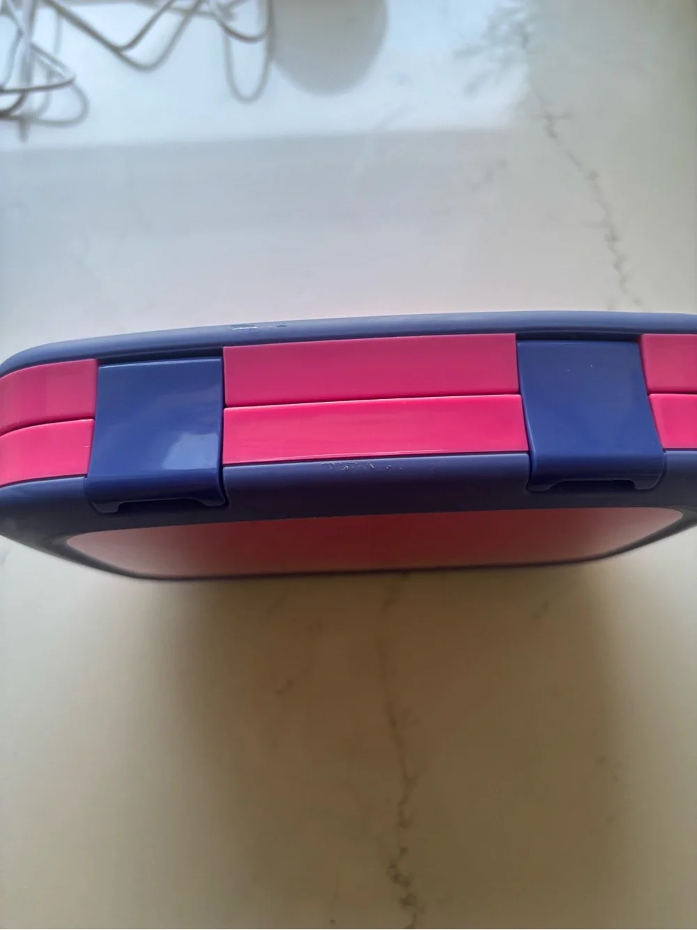 Bentgo Pink Lunchbox with Purple Trim